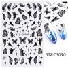 Nail stickers, fake nails, adhesive face blush for nails, suitable for import, new collection, 3D