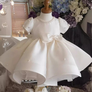 Children's Dress Girls' Princess Dress for the Show One Year's Birthday dress Dress Little Wedding Dress Little Girl's Dress