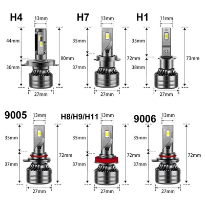 Blade Led Headlight H7H4H1 Ön faralar