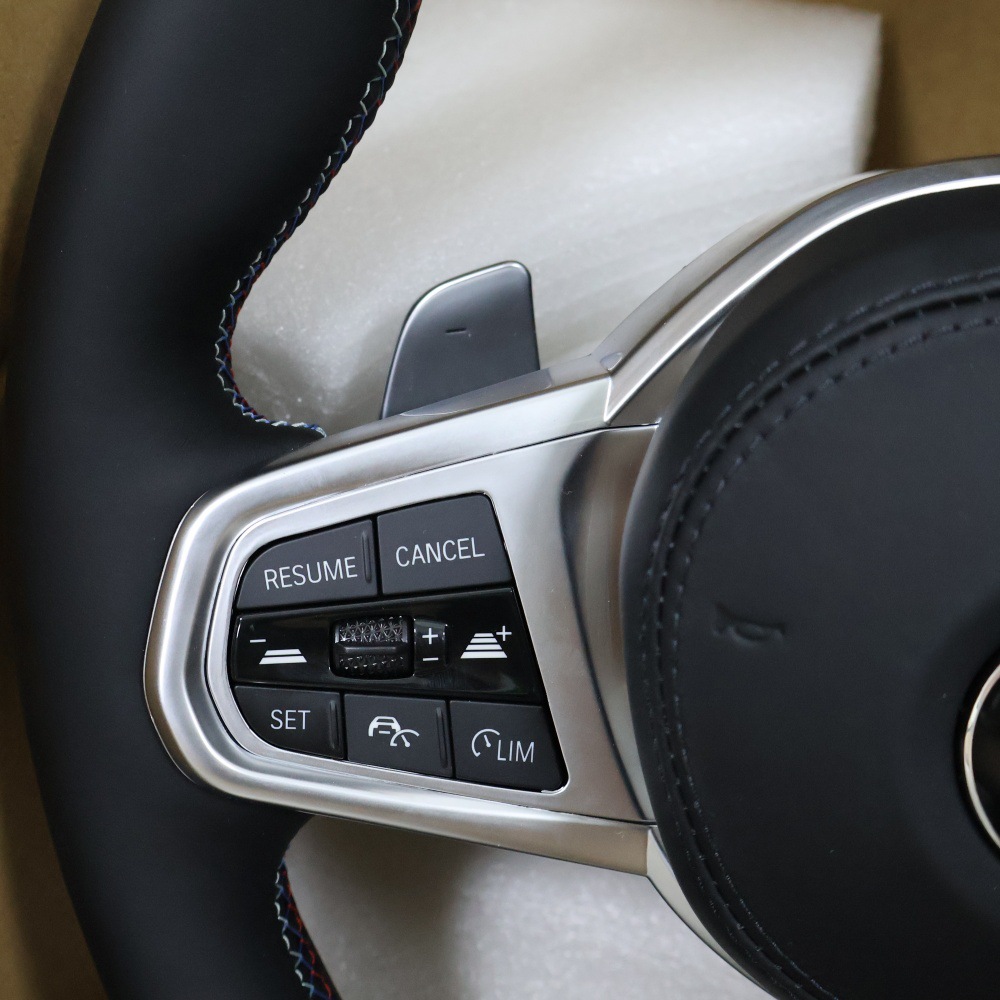 New silver upgraded steering wheel assembly for F/G chassis 1234567 series CS sport BMW modification