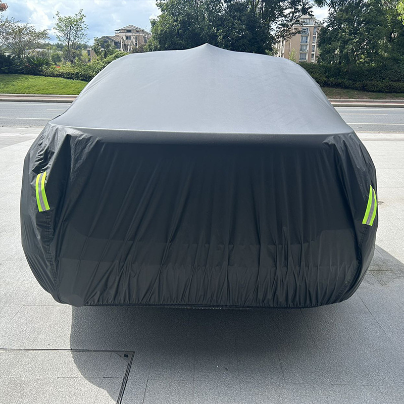 Four Seasons General Motors Car Cover PEVA Single Layer Dustproof, Rainproof and Sunscreen Car Off-road Vehicle Full Cover Car Cover