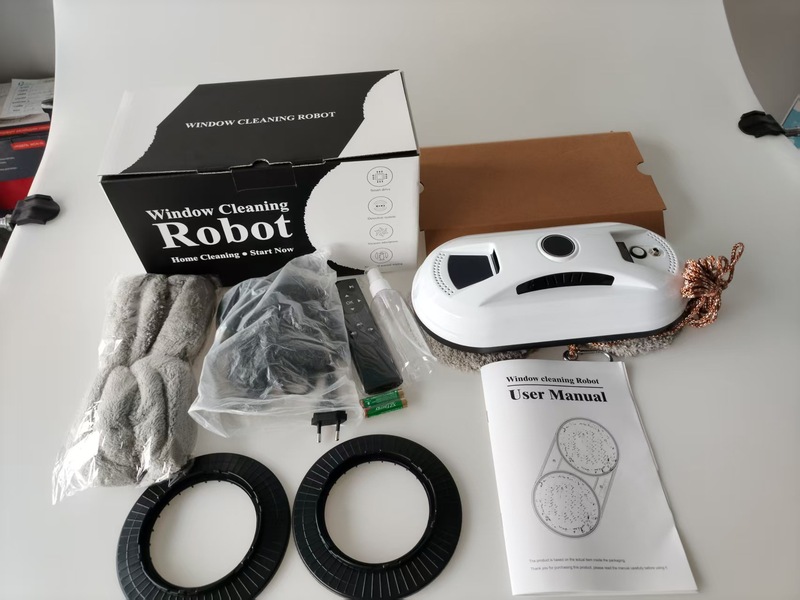 工場直販全自動窓掃除ロボット乾湿両用インテリジェントリモコン窓掃除ロボット|undefined
