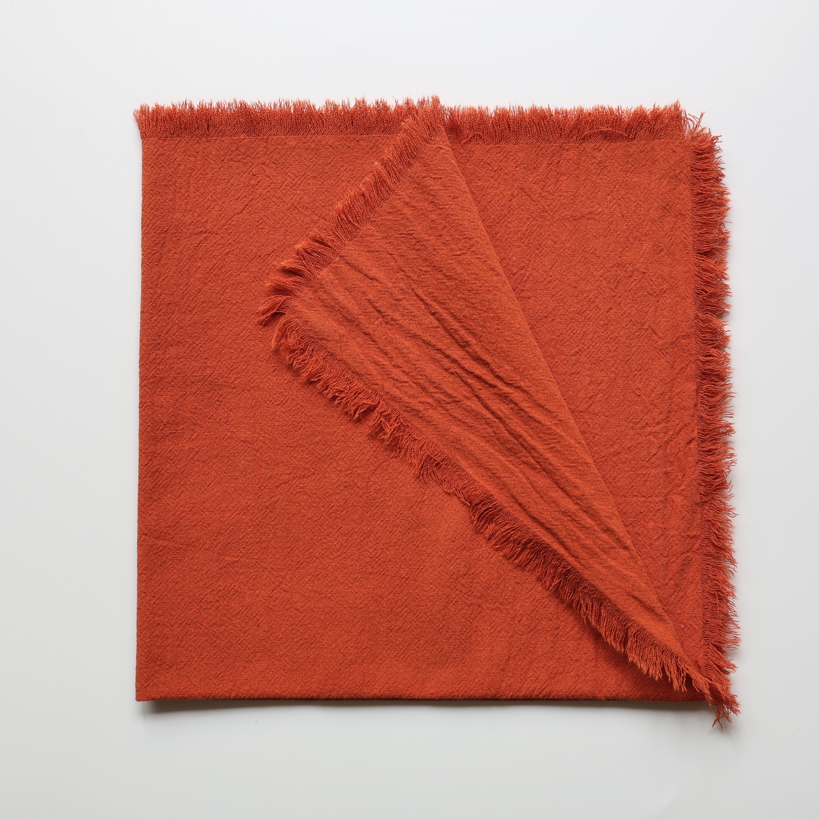 Tejora de servillas bordadas de peluche, tela de algodón, decoración de mesa de comedor, almohadilla simple, toalla de té transfronteriza, toalla cuadrada