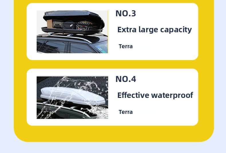 Universalcarroofbox-Largecapacity Roof Luggage Box Car-Mounted Expansion Large Capacity