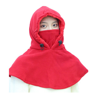 Winter Electric Car Hat Cross-border Outdoor Shawl Riding Hat Lei Feng Hat Windproof Cold Warm Hat Mask Women