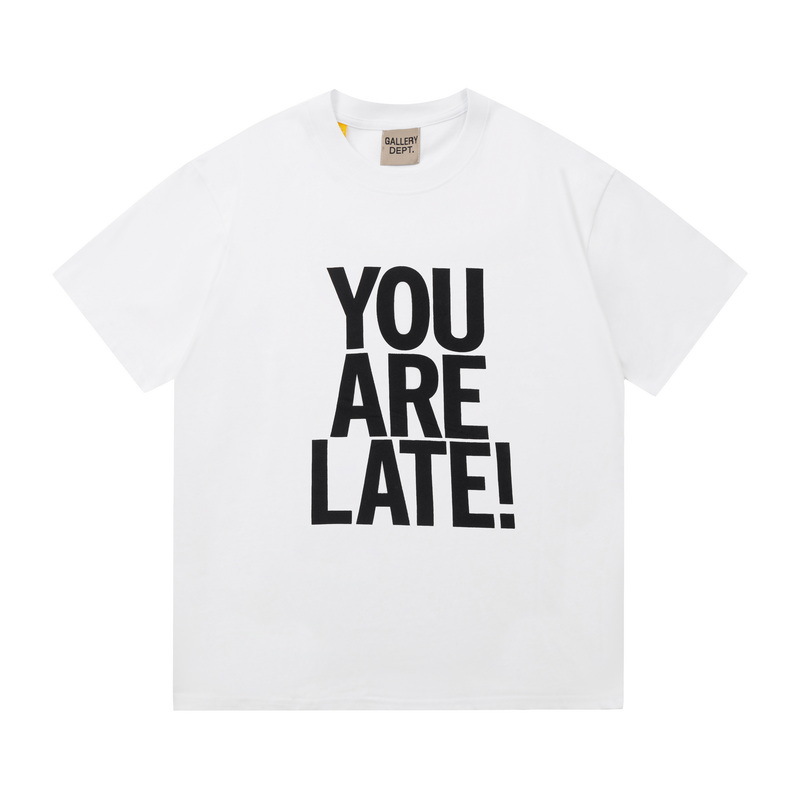 Al por mayor galería DEPT lavado apenado manga corta de moda vintage cráneo imprimir pareja desgaste suelta camiseta verano