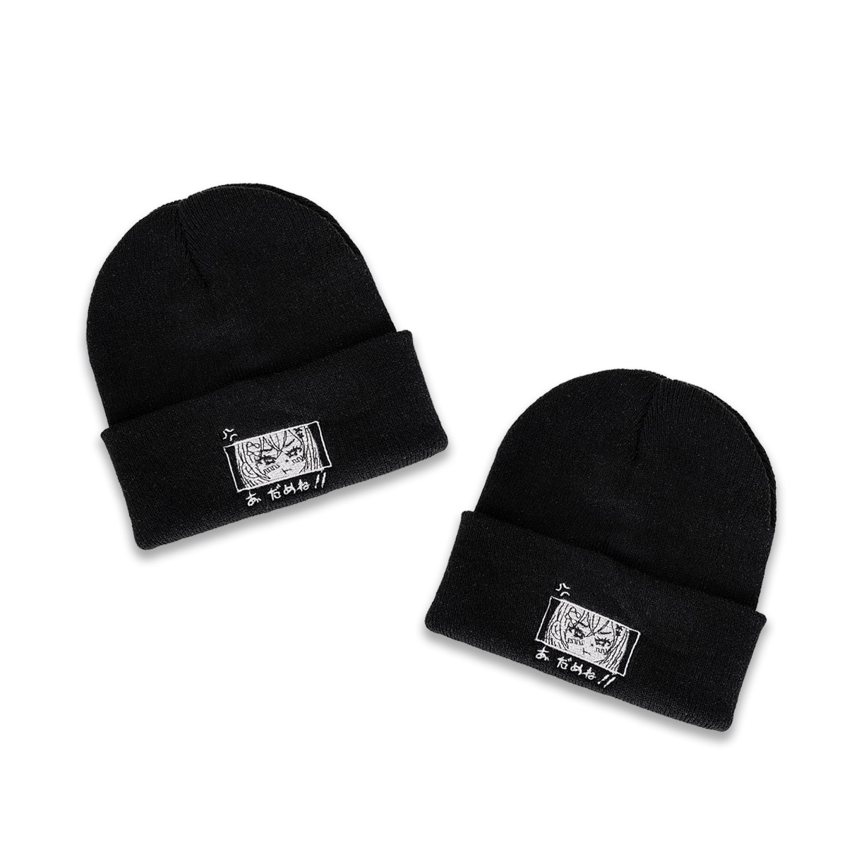 Autumn New Woolen Cap Female Korean Style Black Girl Cartoon Knitted Hat Warm All-matching Fashion Korean Hat Men display picture 2