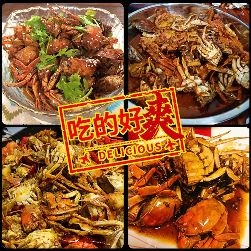 全母小螃蟹鲜活大闸蟹一元蟹二三元毛蟹稻田蟹河蟹农156批发厂家