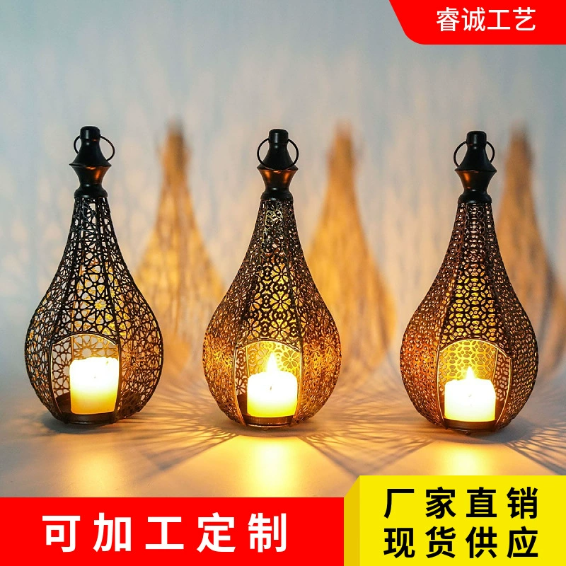 Марокканские кованые подсвечники-украшения поставляются производителями и могут быть обработаны и изготовлены по чертежам.  Оптовые заказы имеют преимущества.