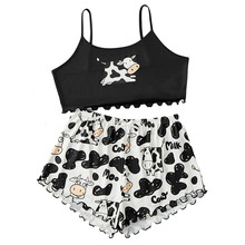 �羳Ůʿ˯���ļ��¿����¶��Ӽҿɐ�ӡ��˯�¼Ҿӷ�night wear