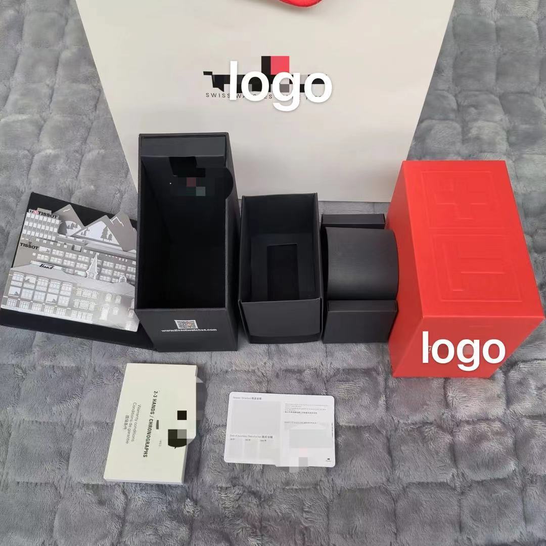 in stock new TOSSOT counter quality watch packaging box high-grade Tissot gift box manual gift bag full set
