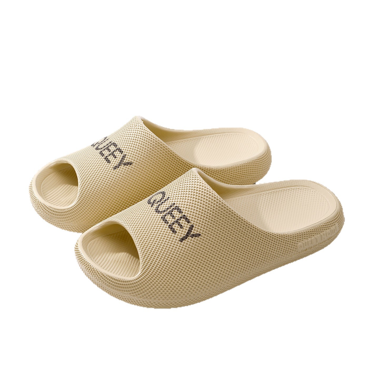 Slippers met dikke zolen voor dames 2026 nieuwe zomer thuis indoor deodorant antislip bovenkleding slip-on slippers die aanvoelen als stront
