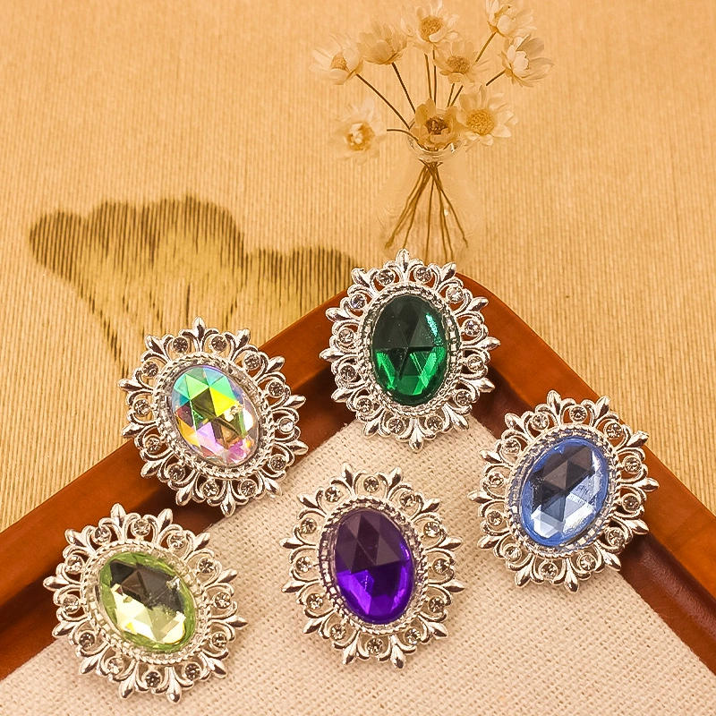 Корейская версия нового сплава со стразами, зеркальные жемчужные аксессуары для волос, аксессуары для самостоятельного изготовления, сумки, свадебные головные уборы, обувь и одежда, аксессуары ручной работы