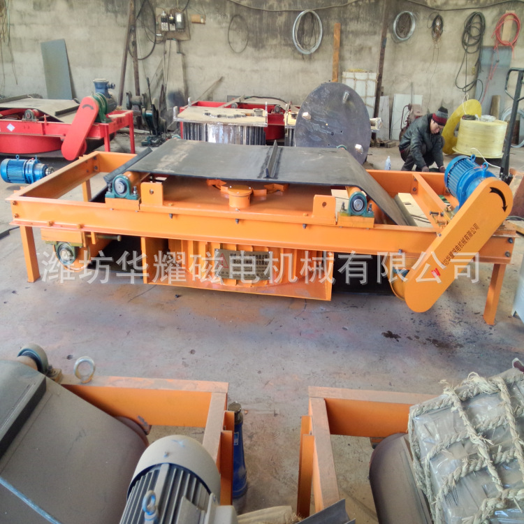 RCDD干式电磁除铁器 建筑垃圾带式除铁器 除铁器设备