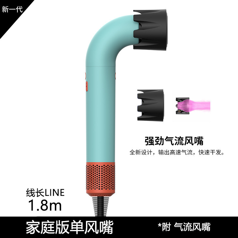 华强北爆款HD18弯管吹风机 发廊专用高速恒温速干大吹力电吹风机|undefined