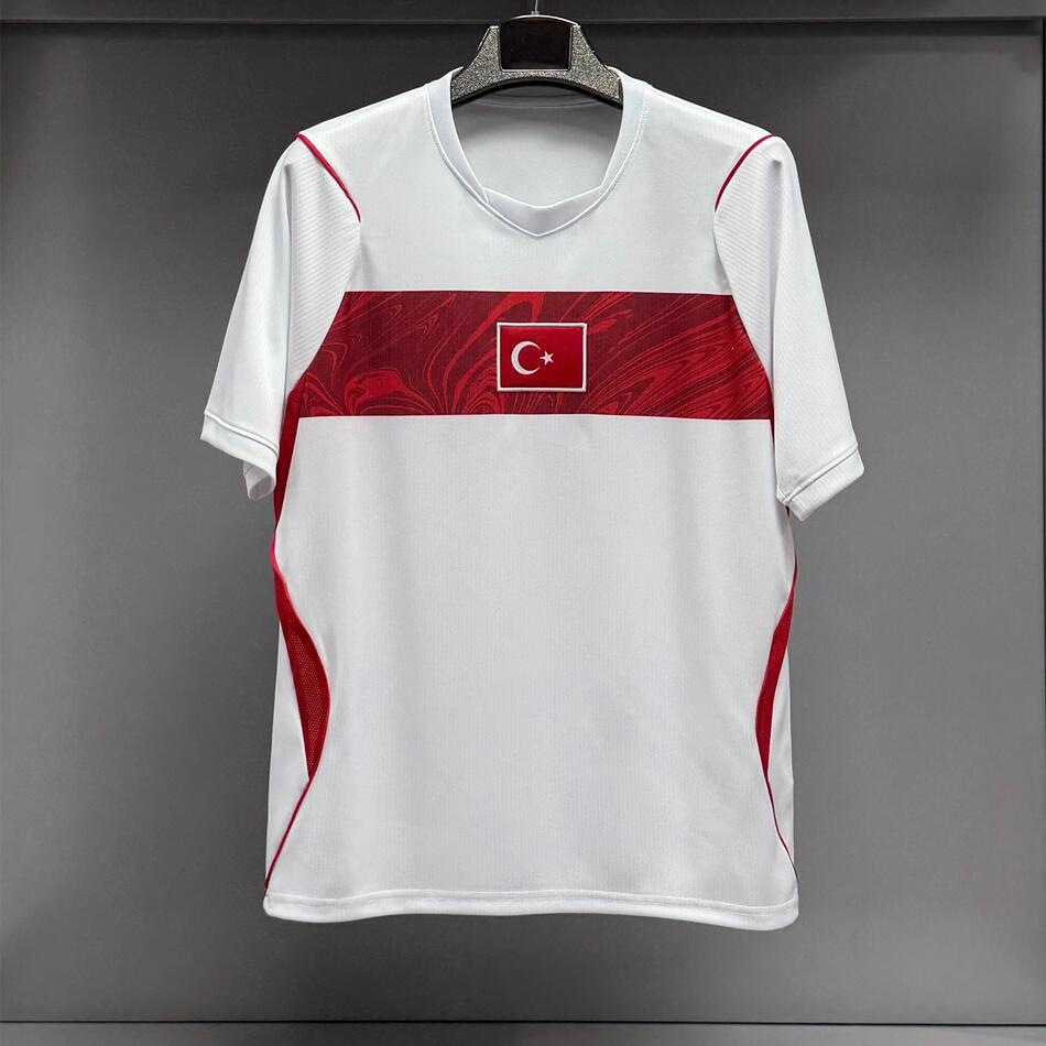 Turkey 2024 Away Jersey White