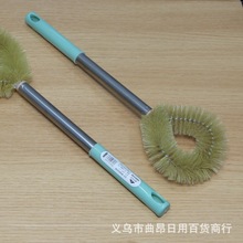 两元店塑柄钢杆多用刷水煮丝锅刷 2元店家用锅碗不沾油清洁刷