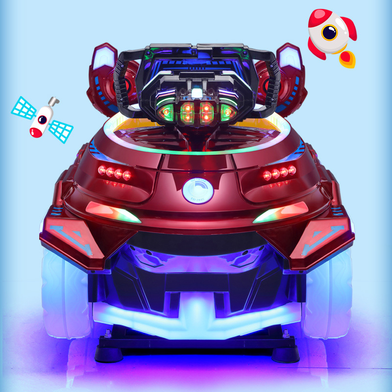 일반 화면 레드 메카 전차