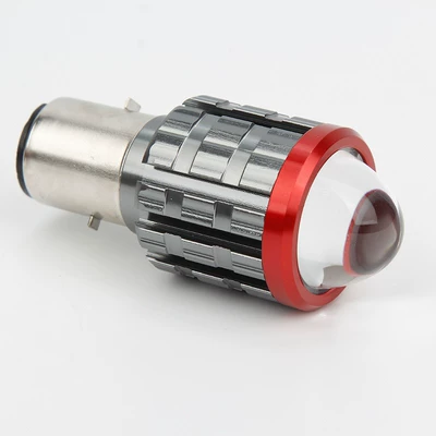 Motorcycle Lights, Electric Vehicles, Car and Motorcycle Modified Headlights, Ultra-Bright Hs1 H6 H4Led Car Lights (Ön faralar) - ba20d-double-claw-h6-9-85v-high-brightness-3570-dual-color-lamp-beads-yellow-light-white-light