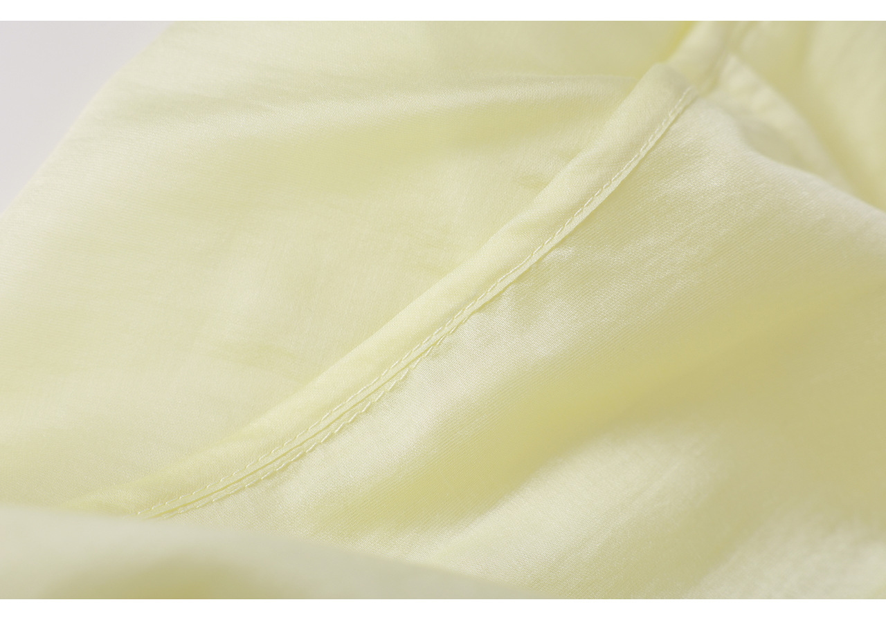 Áo sơ mi nữ tay lỡ thêu hoa tay chất liệu tencel cao cấp — màu trắng chi tiết 31