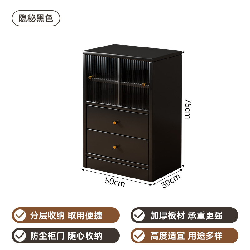 Gabinete de madera sólida Gabinete de té Gabinete de sala de estar Gabinete combinado contra la pared División de comedor Gabinete de almacenamiento Gabinete de cajón Estante de almacenamiento