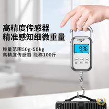 ✅手提称10公斤电子秤便携式小型家用商用称重高精度弹簧称鱼