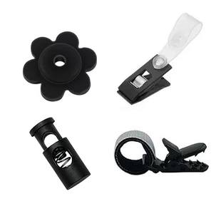 [Adjustable windproof rubber accessory with velcro]