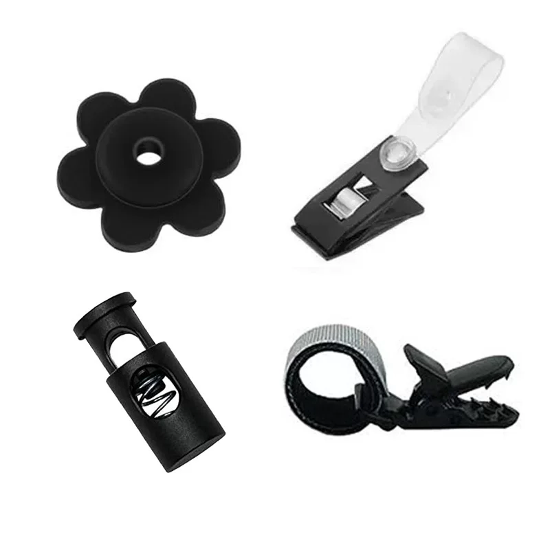 [Adjustable windproof rubber accessory with velcro]