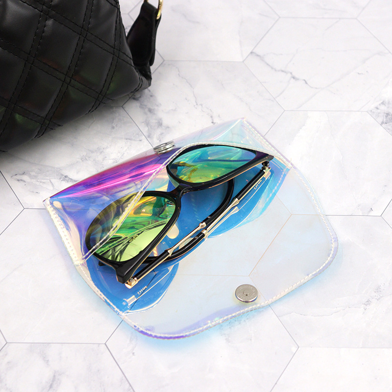 Décontractée Coloré Pvc Unisexe Etui À Lunettes display picture 9