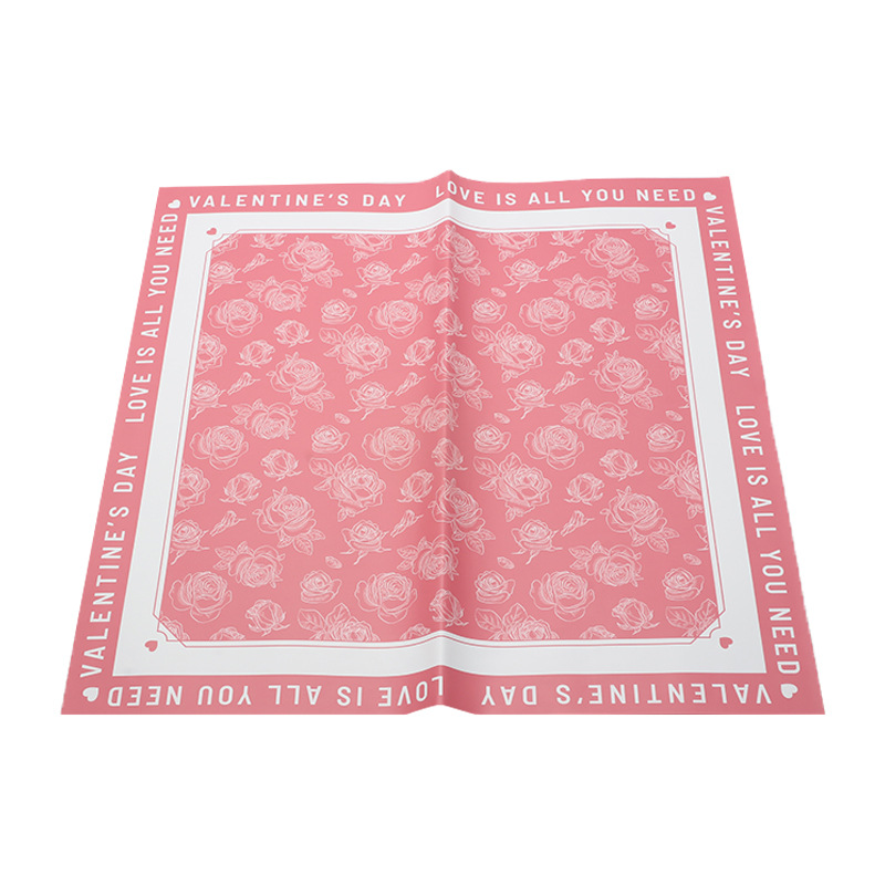 Huaxi Rose Garden flores papel de embalaje impermeable ramo de flores material de papel floral floristería bricolaje embalaje floral