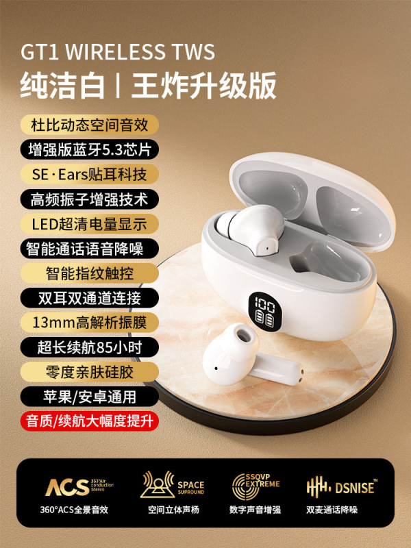 2024新型オリジナルノイズ除去bluetoothイヤホン超長航続真無線入耳式は華為ソニー卸売りに適用されている|undefined