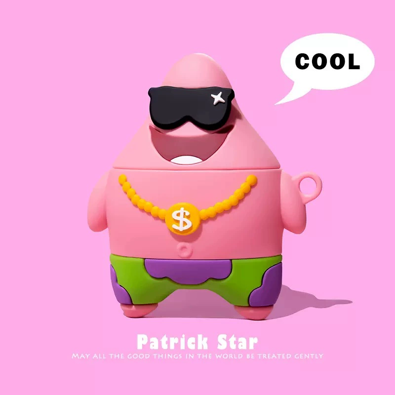Чехол для AirPods (Ketong) в виде милой cartoon силиконовый защитный чехол — совместим с AirPods 1/2/3/4/Pro/Pro2