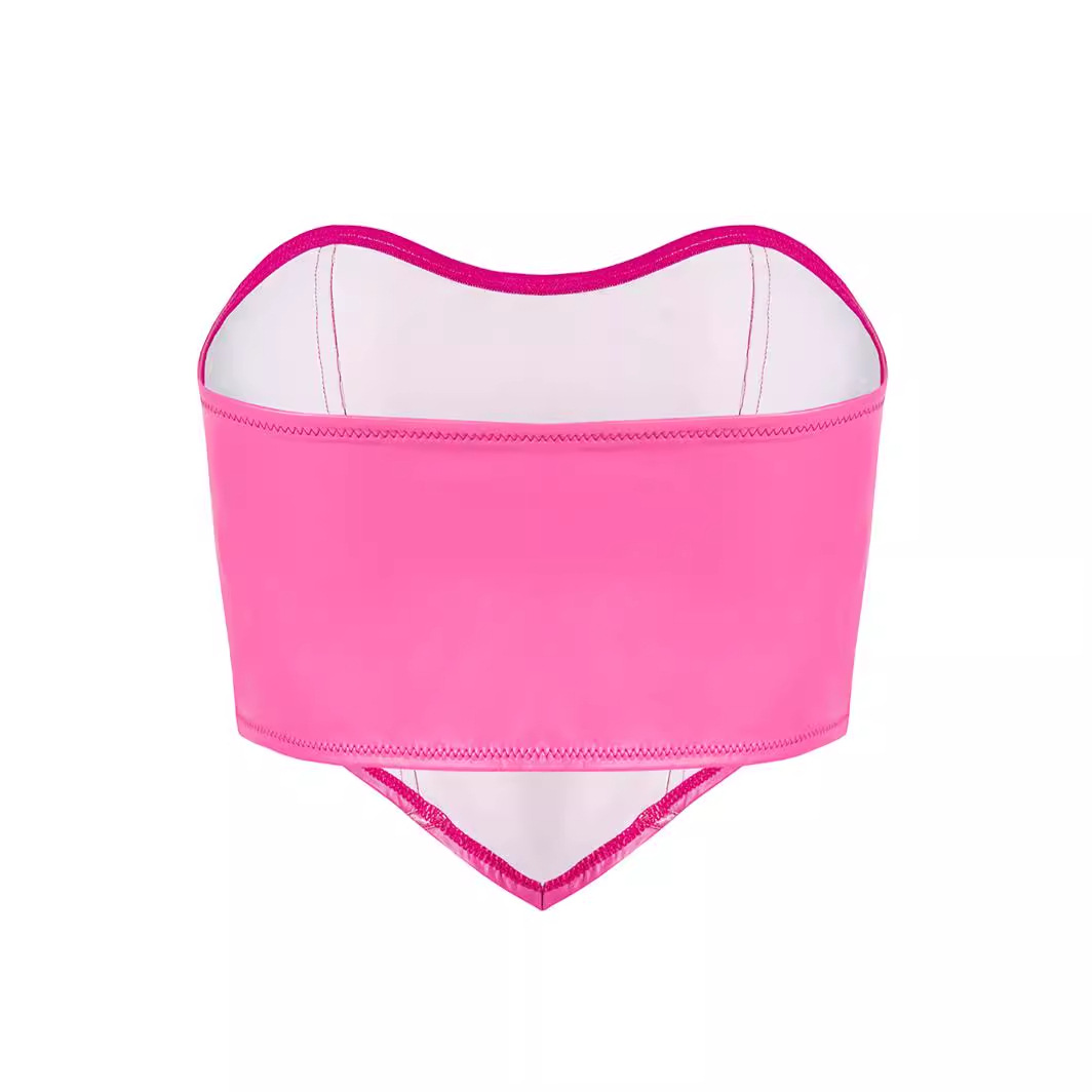 Women's Floral Embroidered Bra With Bow And Adjustable Straps_voghion.com