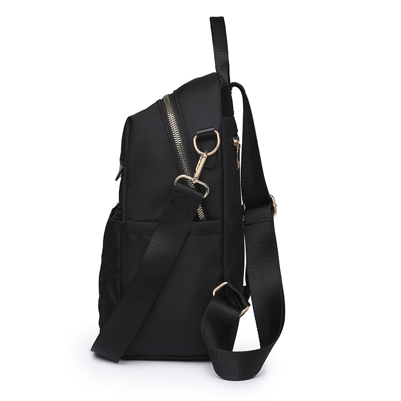 Mochila de mujer de nylon de nuevo estilo al por mayor transfronteriza 2024 Mochila multifuncional de viaje al aire libre de todo fósforo de moda Mochila escolar