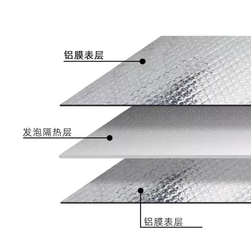 cubierta exterior impermeable a prueba de agua, protector solar, protector de polvo, cubierta de película de aluminio gruesa, cubierta de aislamiento térmico a prueba de lluvia de aire acondicionado exterior