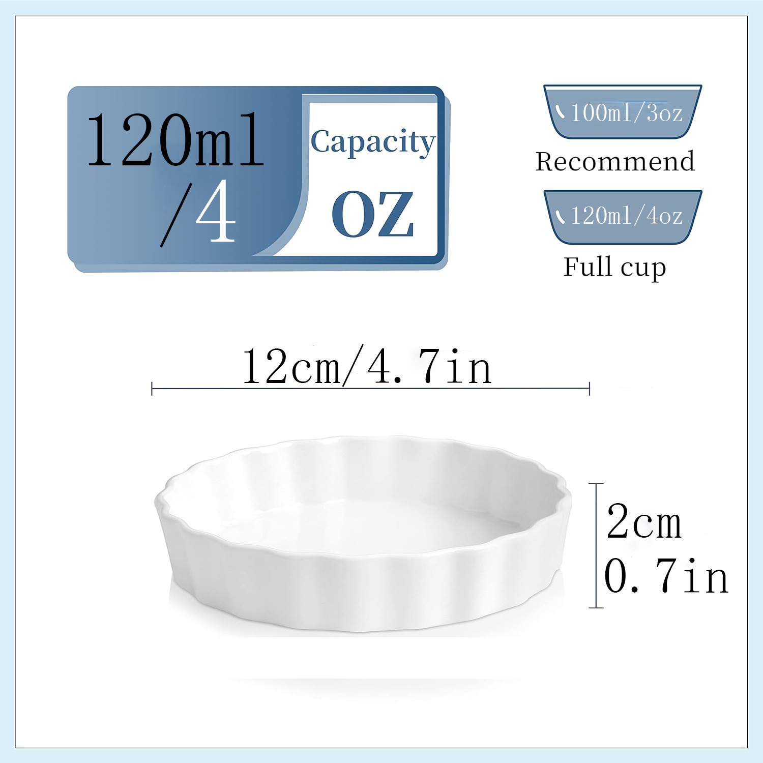 molde para pizza de 5,1 pulgadas