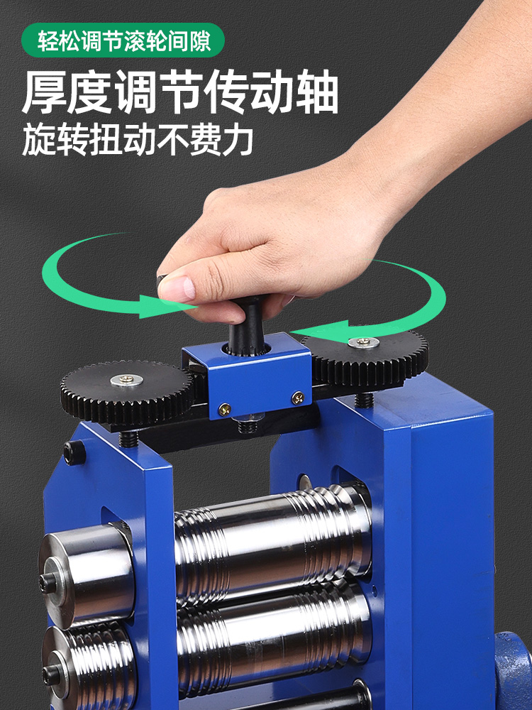 Prensa de tabletas europeas pequeña joyería de oro y plata procesamiento de alambre de bobinado de prensa manual herramienta eléctrica de punción de oro equipo