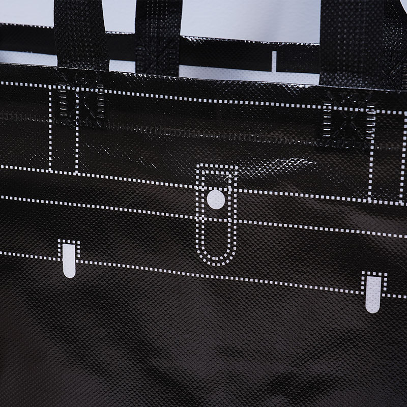Bolsa de tela no tejida ecológica personalizada nombre de la tienda para almacenar ropa de hombre zapatos bolsas de gran capacidad bolsa de embalaje de alta calidad