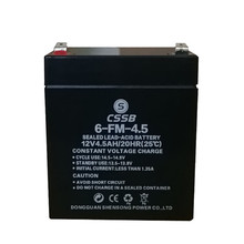 CSSB蓄电池消防应急门禁卷闸门卷帘门电瓶电池沈松 6-FM-4.5 12V4