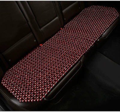 Cool pad, Summer Car Seat Cushion, Single Seat - burgundy-back-long-pad