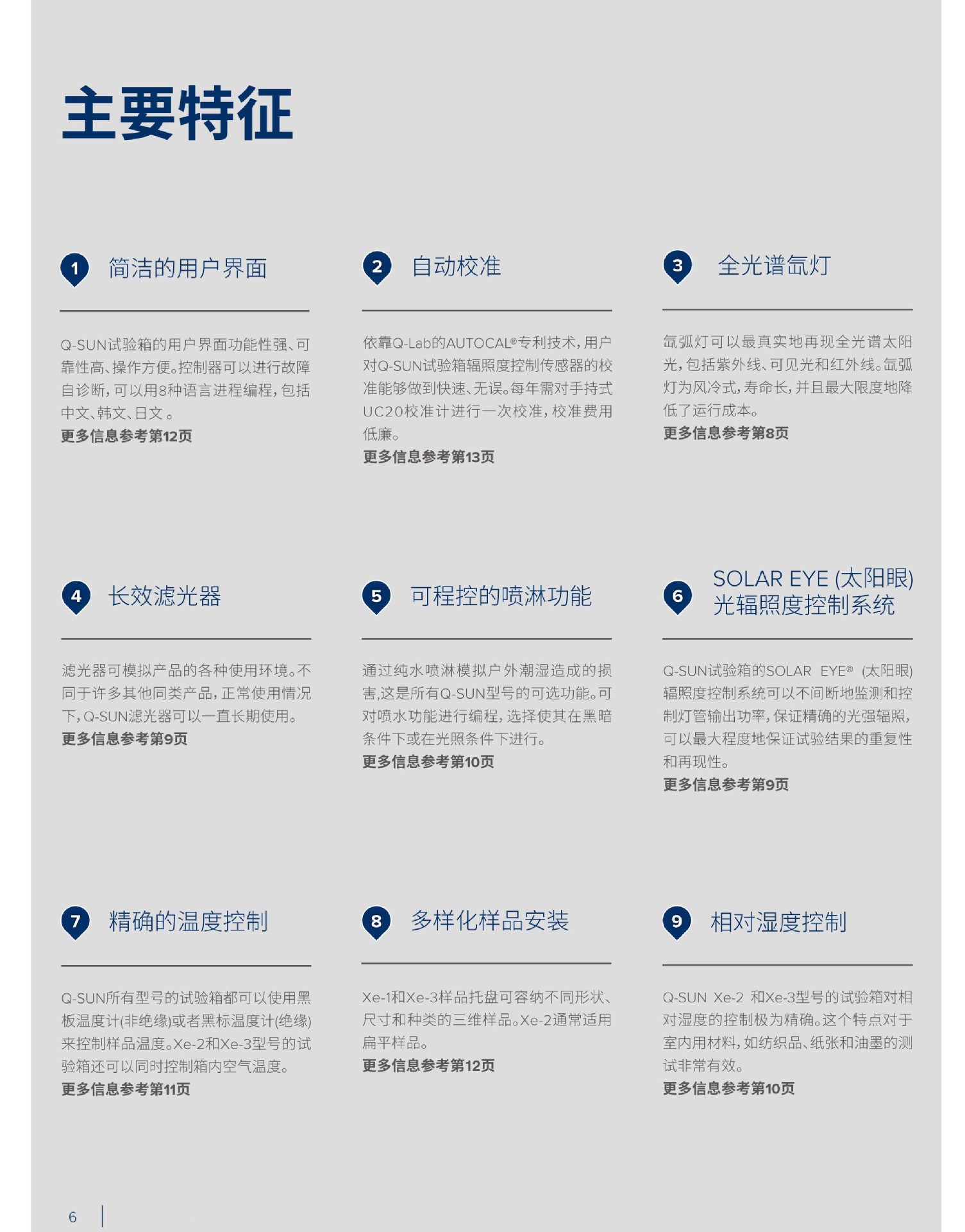 Q-SUN 氙灯老化实验箱 中文手册-6