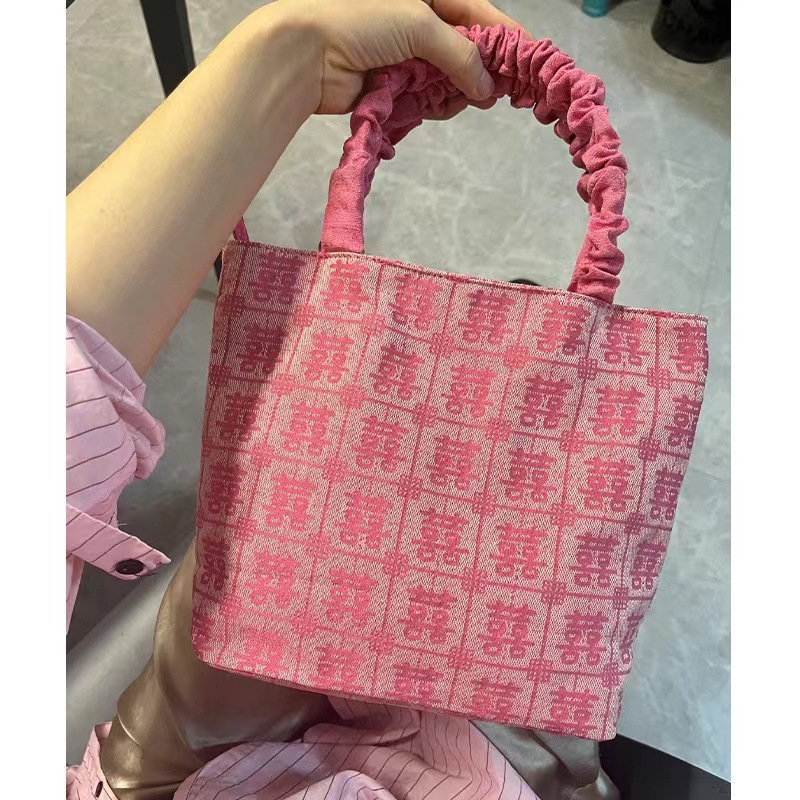 新款紅色婚包伴手禮小紅書手工托特包伴娘伴手禮新中式國風