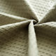 Factory wholesale waffle fabric children's clothing home textile pajamas bathrobe cotton fabric soft breathable absorbent fabric