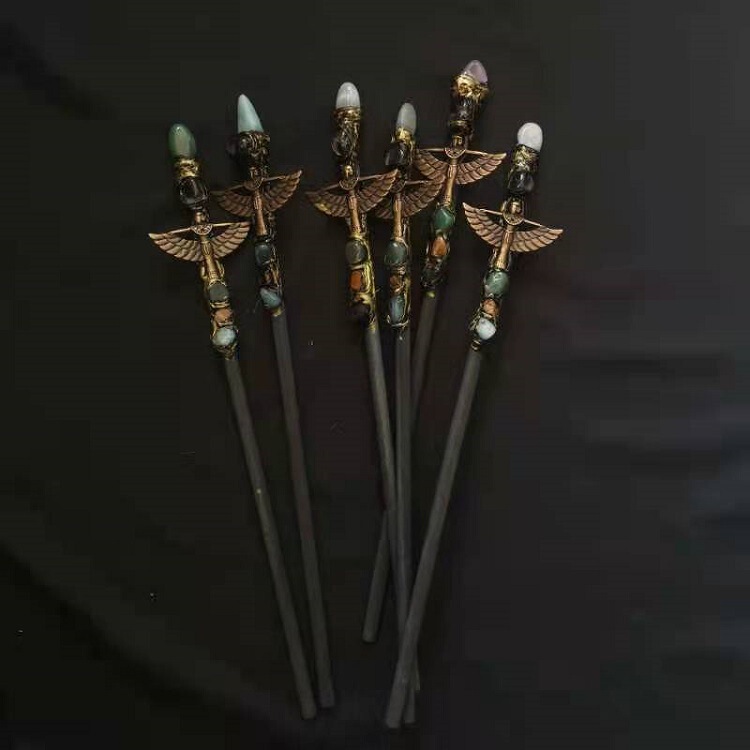 FHSJP WITCH魔法棒magic stick涅槃配件款权杖仪式道具Magi 图 3