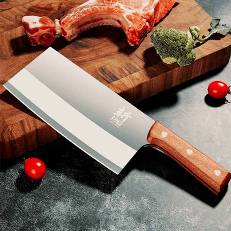 Нож для резки овощей Yangjiang, домашняя ковка, специальный поварской нож, двухстороннее использование, сверхбыстрый режущий край, для заточки