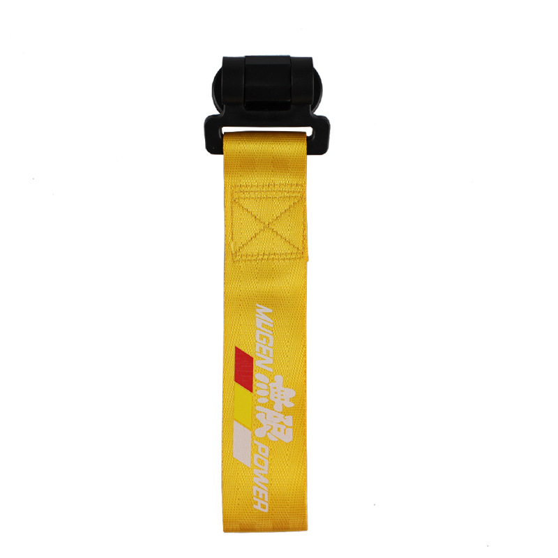 Cross-border car modification trailer rope JDM trailer belt Unlimited trailer traction belt insurance front bumper ribbon car supplies