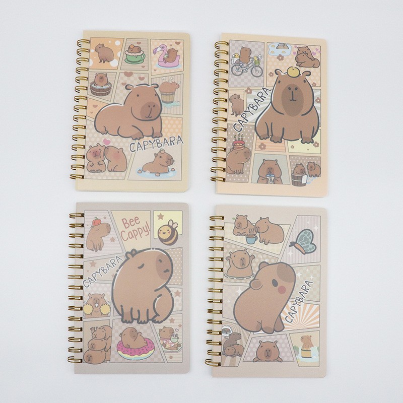 ATS-51646 기니피그 바라롤 PP 컬러 페이지 코일북 A5