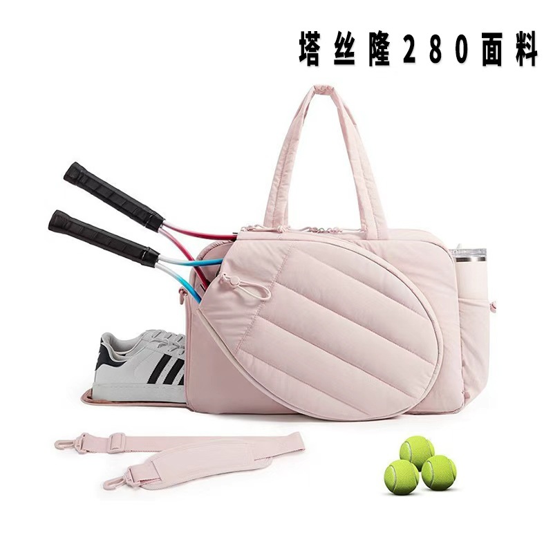 Bolsa de tenis al aire libre bolsa deportiva bolsa de mano bolsa de raqueta bolsa de zapato bolsa de bádminton separación seca y húmeda image 13