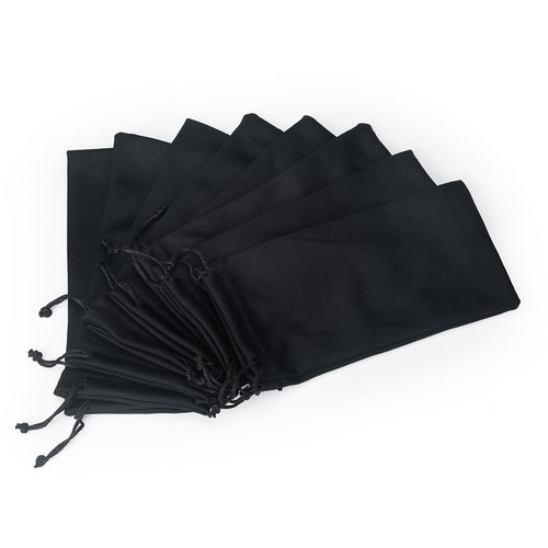 Knitted black glasses bag, portable glasses bag, glasses storage bag, sunglasses bag, sunglasses bag wholesale