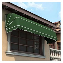 法式弧形雨棚门头装饰遮阳棚梯形固定商铺折叠半圆西瓜篷窗户雨篷